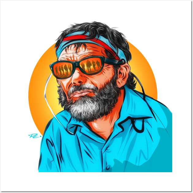 Sam Peckinpah - An illustration by Paul Cemmick Wall Art by PLAYDIGITAL2020